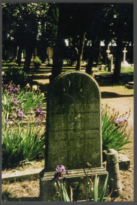 Venetië: graf van Tine Douwes Dekker-Van Wijnbergen op het kerkhof San Michele