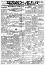 E.F.E. Douwes Dekker in Soerabaijasch handelsblad