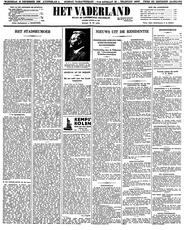 BEGRAFENIS F. T. M. EVERARD in Het Vaderland : staat- en letterkundig nieuwsblad