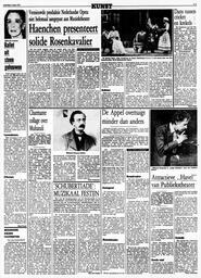 Charmante collage over Multatuli in De Telegraaf
