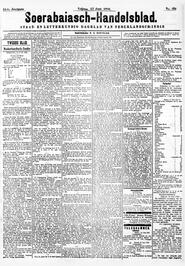 Batavia 11 Juni 1896. in Soerabaijasch handelsblad