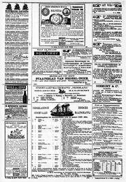 Advertentie in Sumatra-courant : nieuws- en advertentieblad