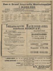 Advertentie in De locomotief : Samarangsch handels- en advertentie-blad