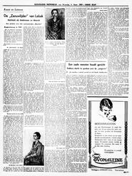 De „oeser-oeseran” van Maxje in Bataviaasch nieuwsblad