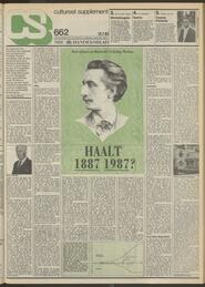 HAALT 1887 1987? Deel vijftien van Multatuli's Volledige Werken in NRC Handelsblad