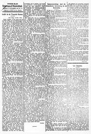Indië in de Tweede Kamer. Den Haag, 14 Nov. 1913. in Bataviaasch nieuwsblad
