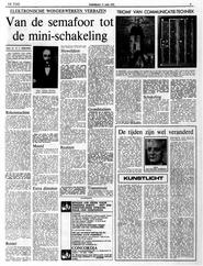 De tijden zijn wel veranderd KUNSTLICHT in De tĳd : dagblad voor Nederland