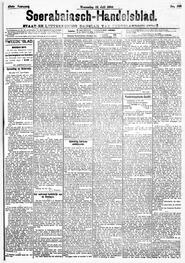 Nederlandsch-Indië. SOERABAIA, 24 Juli 1901. Sluiting der Mails te Soerabaia. in Soerabaijasch handelsblad