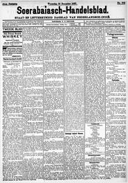 Nederlandsch-Indië SOERABAIA, 22 DECEMBER 1897. Sluiting der Mails te Soerabaia. in Soerabaijasch handelsblad