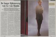 De lange lijdensweg van Lo van Banda in De Telegraaf