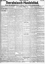 Nederlandsch-Indië. SOERABAIA, 19 October 1900. Sluiting der Mails te Soerabaia. in Soerabaijasch handelsblad