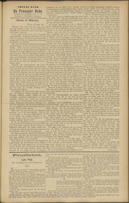 TWEEDE BLAD. De Preanger Bode. VRIJDAG, 27 OCTOBER 1899, No. 175. Redacteur J. FABRICIUS, Bandoeng. Brieven uit Nederland. in De Preanger-bode