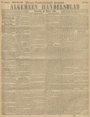 De Vrijmetselarij – Multatull. Parijs, 24 Maart 1901. (Part. Corr.) in Algemeen Handelsblad