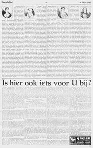 Is hier ook iets voor U bij? in Haagsche post : een Hollands weekblad / onder leiding van S.F. van Oss