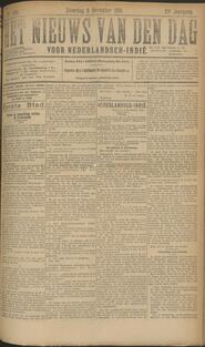 NEDERLANDSCH-INDIË. BATAVIA, 9 November 1918. Inhoud. in Het nieuws van den dag voor Nederlandsch-Indië