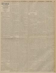Indische begroeting 1917. Mamerie van Antwoord. in Algemeen Handelsblad