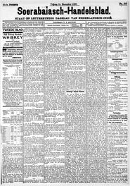 Nederlandsch-Indië SOERABAIA, 24 DECEMBER 1897. Sluiting der Mails te Soerabaia. in Soerabaijasch handelsblad