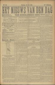 NEDERLANDSCH - INDIË. BATAVIA, 28 Mei 1918. Inhoud. in Het nieuws van den dag voor Nederlandsch-Indië