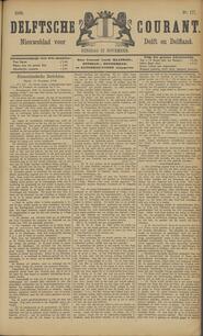 Binnenlandsche Berichten. DELFT, 11 November 1889. in Delftsche courant