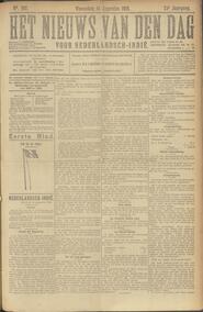 NEDERLANDSCH-INDIË. BATAVIA, 14 Augustus 1918. Inhoud. in Het nieuws van den dag voor Nederlandsch-Indië