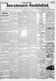 Nederlandsch Indië Soerabaia 10 Mei 1895. in Soerabaijasch handelsblad