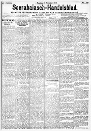 Nederlandsch-Indië. SOERABAIA, 26 November 1900. in Soerabaijasch handelsblad