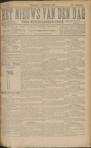 NEDERLANDSCH -INDIË. BATAVIA , 11 September 1918. Inhoud. in Het nieuws van den dag voor Nederlandsch-Indië