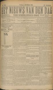 NEDERLANDSCH-INDIË. BATAVIA, 1 November 1918. Inhoud. in Het nieuws van den dag voor Nederlandsch-Indië