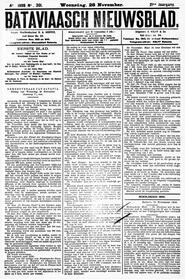 NEDERLANDSCH INDIE. Batavia, 28 November 1906. in Bataviaasch nieuwsblad