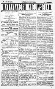 NEDERLANDSCH INDIÉ. Batavia, 15 October 1898. in Bataviaasch nieuwsblad