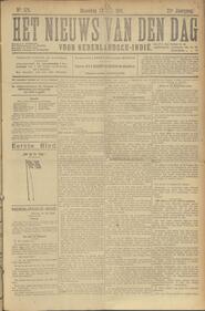 NEDERLANDSCH - INDIË. BATAVIA, 29 Juli 1918. Inhoud. in Het nieuws van den dag voor Nederlandsch-Indië
