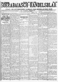 Nederlandsch-Indië. SOERABAIA, 23 Juni 1903. in Soerabaijasch handelsblad
