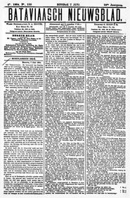 NEDERLANDSCH INDIË. Batavia, 7 Juni 1904. in Bataviaasch nieuwsblad