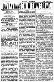 NEDERLANDSCH INDIË. Batavia, 4 December 1903. in Bataviaasch nieuwsblad