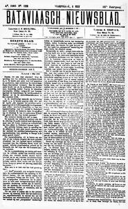 NEDERLANDSCH INDIË. Batavia, 1 Mei 1901 in Bataviaasch nieuwsblad