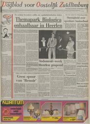 Indonesië-week Heerlen geopend in Limburgsch dagblad
