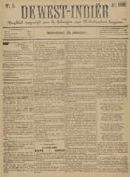 Paramaribo, 14 Januari 1896. in De West-Indiër : dagblad toegewĳd aan de belangen van Nederlandsch Guyana