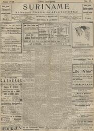 AGENDA. in Suriname : koloniaal nieuws- en advertentieblad