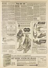 Advertentie in Het vrĳe volk : democratisch-socialistisch dagblad