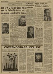 ONVERMOEIBARE IDEALIST door C. H. SCHAAP SOEKARNO Vette en magere jaren van een heerser (2) in Nieuwsblad van het Noorden