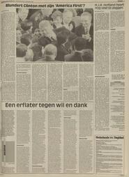 Politiek in Nederlands dagblad : gereformeerd gezinsblad / hoofdred. P. Jongeling ... [et al.]