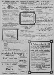 Advertentie in Suriname : koloniaal nieuws- en advertentieblad