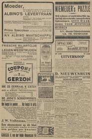 Advertentie in Leeuwarder nieuwsblad : goedkoop advertentieblad
