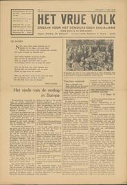 TERAARDEBESTELLING ANDRIES KALTER 21 Maart '45 in Het vrije volk