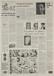 Gomperts bundelde kranteartikelen KRONIEK Oudere tijdgenoten in Het vrĳe volk : democratisch-socialistisch dagblad