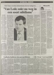 VVD en ATV door YVONNE ZONDEROP in Het vrĳe volk : democratisch-socialistisch dagblad