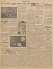 Jan Lemaire's theatergroep „1935” Er komt een nieuwe revue! Bij de toneelspelers... op zolder! in De tribune : soc. dem. weekblad