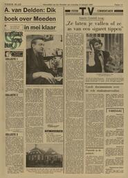 A. van Delden: Dik boek over Meeden in mei klaar Luns: Soames was toch bij de Vara? NOORDER RONDBLIK in Nieuwsblad van het Noorden