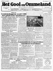 Feit van de dag Lieftinck en Nurks in De Gooi- en Eemlander : nieuws- en advertentieblad