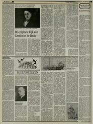BRIEVEN EN DOCUMENTEN VAN DE SCHOOLMEESTER De originele kijk van Gerrit van de Linde in Leeuwarder courant : hoofdblad van Friesland